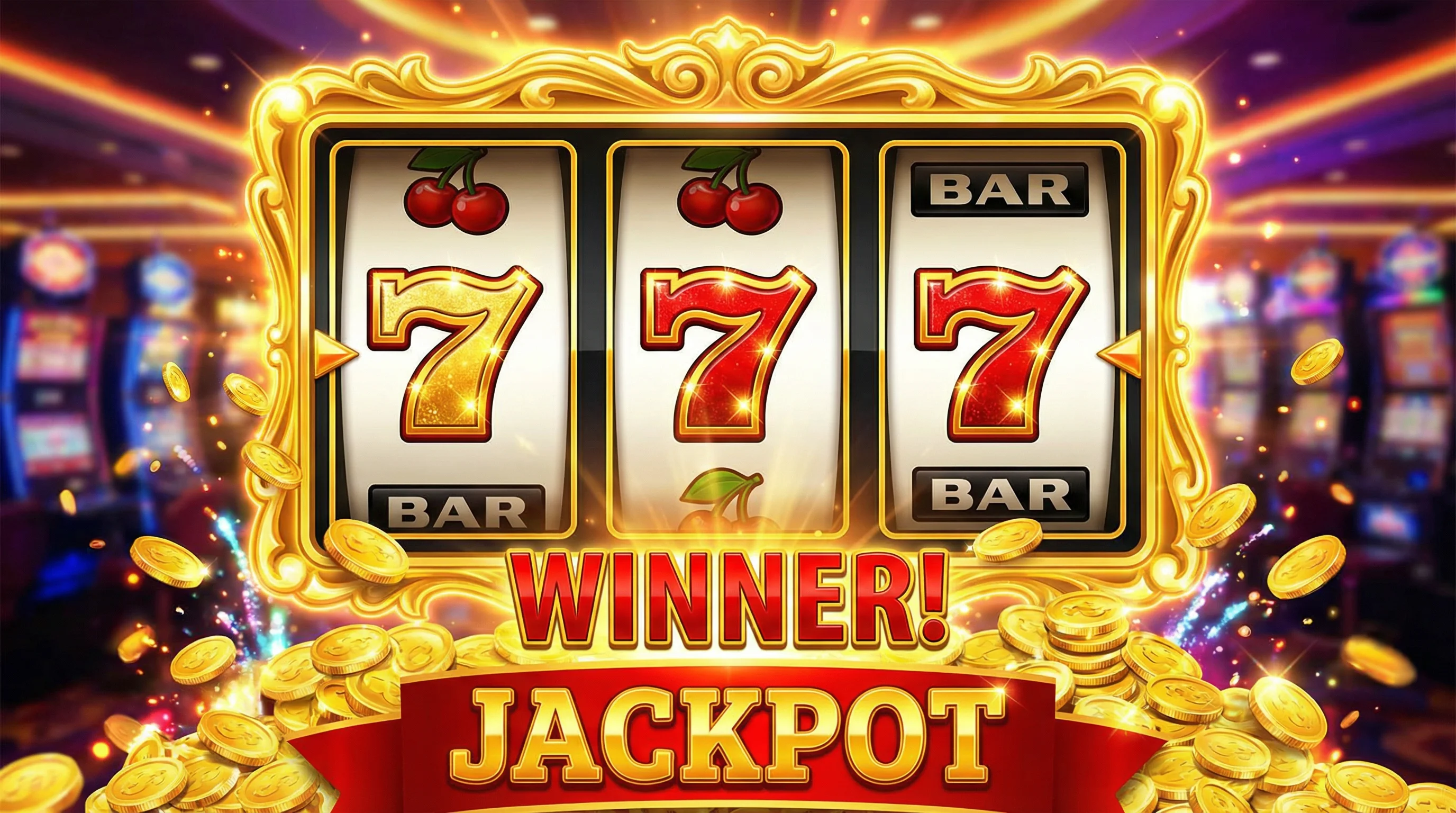 Tragamonedas con jackpot 777 ganador en Zamba Bet